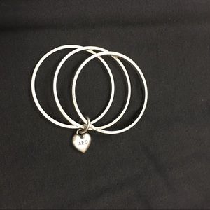 AEO 3 Hooked Bracelet With heart